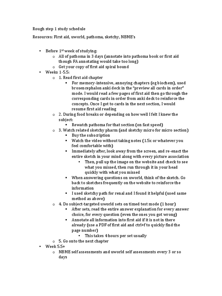 Example Schedules PDF | PDF