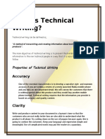 What Is Technical Writing?: Accuracy