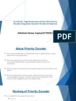 Low-Power, High-Performance 64-Bit CMOS Priority Encoder Using Static-Dynamic Parallel Architecture