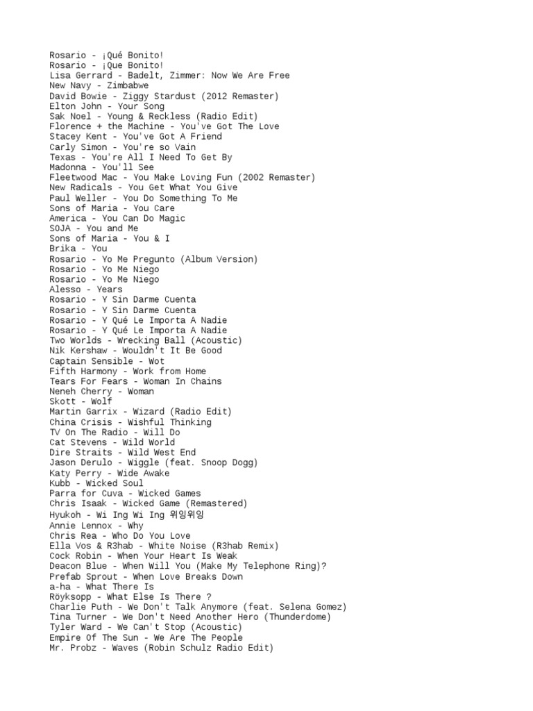 My Tidal Playlist PDF The Well Tempered Clavier Johann  