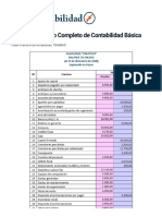 Ejercicio Práctico Completo de Contabilidad Básica _ Contabilidad de Costos, Financiera, Básica y Ejercicios