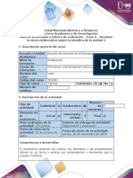 Guía de Actividades y Rúbrica de Evaluación - Fase 3 - Resolver La Tarea Colaborativa Según La Temática de La Unidad 2