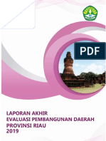 Pembangunan Daerah Provinsi Riau 2019