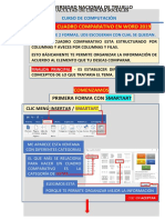 Hacer Un Cuadro Comparativo en Word 2019