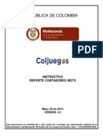 Instructivo Reporte Contadores Mets - V4.0