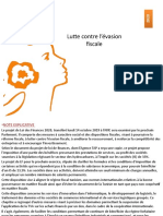 Lutte Contre L'évasion Fiscale PFE