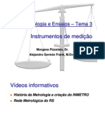 Instrumentos de medição - BOM