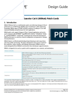 Design Guide: Reduced-Diameter Cat 6 (Mino6) Patch Cords