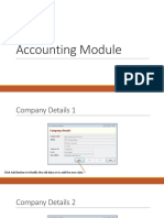 Accounting Module