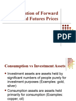 Determination of Forward and Futures Prices