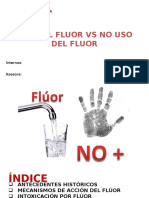 No Uso de Fluor