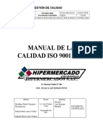 MANUAL DE LA CALIDAD ISO 9001 Octavo A