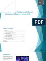 Relationship Between Glucagon Energy Homeostasis Ebook PDF