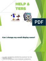 Email Department Use Tips PDF