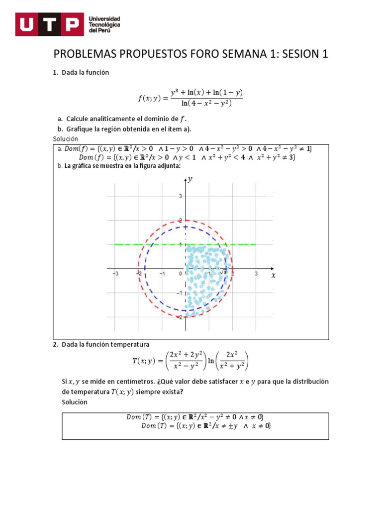 Foro Semana 1 Sesion 1 Solucion Pdf Pdf
