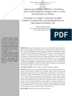 Políticas de Enfrentamento À Violência Contra As Mulheres No Marco Dos 11 Anos de Lei Maria Da Penha