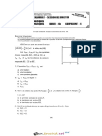 Devoir de Révision Avec Correction - Math Bac 2010 Session de Contrôle - Bac Mathématiques (2010-2011) MR Hjaij Faouzi