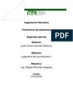 Ingeniería Petrolera: Fenómeno de Histéresis