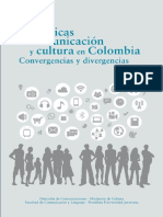 Política de Comunicación y Cultura en Colombia. Convergencias y Divergencias - 1 - PDF
