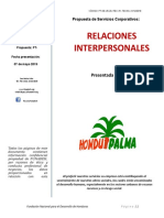 Propuesta Hondupalma Relaciones Interpersonales