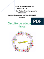 Educacion Fisica Circuito