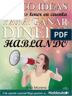 5 Formas de Ganar Dinero Hablando