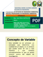 IV. Variables GRUPO PROBLEMA