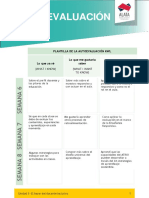 Plantilla de La Autoevaluación KWL