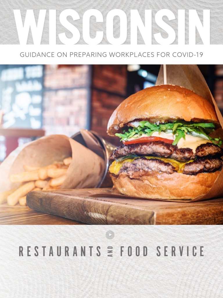COVID 19 Restaurants and Food Service Guidelines 1 PDF Restaurants