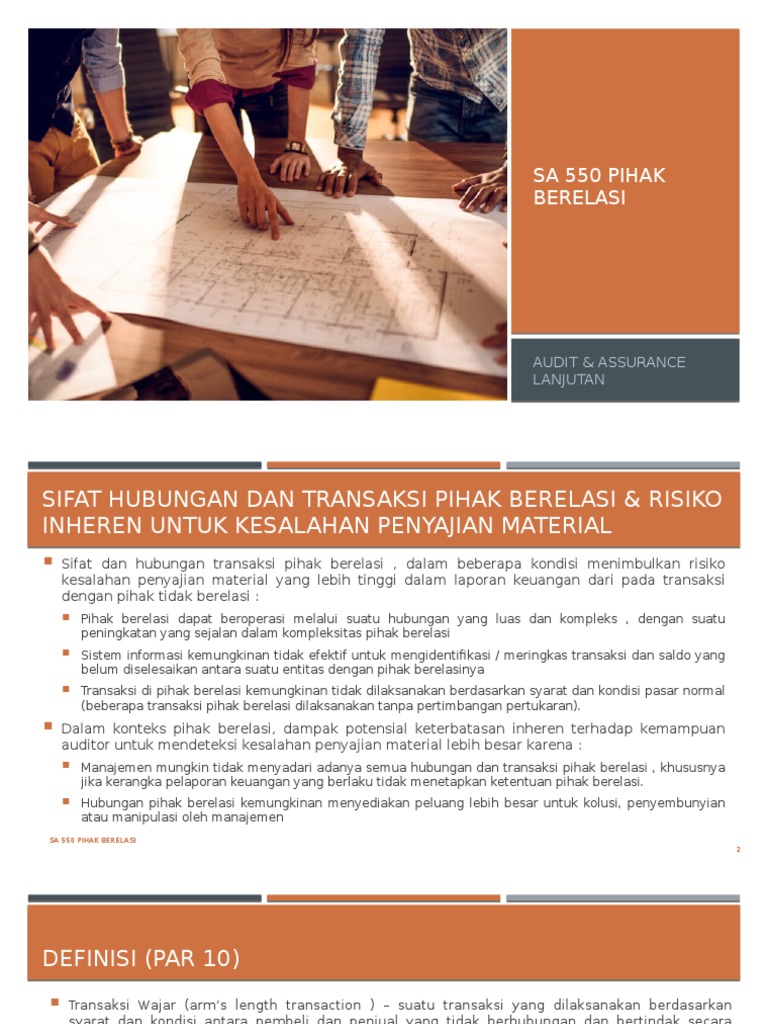 Risiko Kesalahan Transaksi Pihak Berelasi | PDF