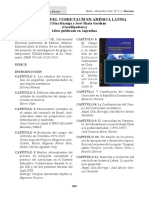 Díaz y Garduño. (2014). Desarrollo del curriculum en América Latina