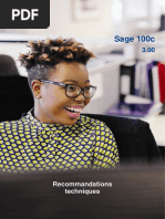 Recommandations techniques Sage 100c