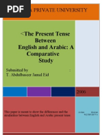 Download The Present Tense Between English and Arabic a Comparative by Abdulbaseer Jamal Eid by Abedaed85 SN4616192 doc pdf