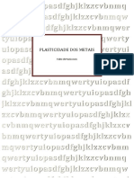 Apostila - Plasticidade Dos Metais PDF