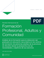 Análisis de la formación para la obtención del graduado en educación secundaria en los centros de formación de personas adultas de la provincia de Alicante desde la perspectiva de las necesidades y objetivos de sus alumnos