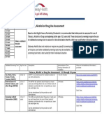 Tobacco, Alcohol or Drug Use Assessment: Screening