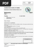 2024 Mathematics Paper 2 Compilation | PDF