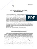 Kriza I Perspektive Znanja I Nauke PDF