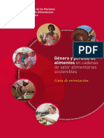 Genero y Perdida de Alimentos FAO 2018