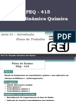 Termodinâmica de sistemas multifásicos e multicomponentes