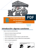 Unidad 8 - La Intervención Del Estado en La Economía - 4ºESO - PPT