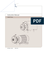 Instruction Manual: Solidc Pump