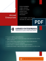 Management Accounting Ahmed Enterprises