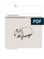 Operating Manual: LKH-110, - 120 Multi-Stage Centrifugal Pump