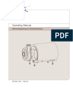 Operating Manual: LKHI Centrifugal Pump For 16 Bar Inlet Pressure