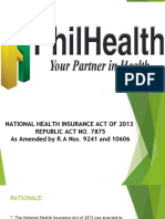National Health Insurance Act Summary