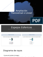 Ampliación Transversal o Lineal