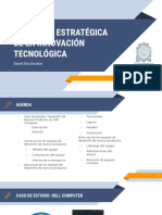 Dirección Estratégica de La Innovación Tecnológica