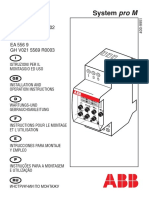 Manual Reloj dts7 - 1 Abb