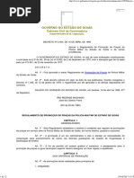 Decreto 2.464 - Regulamenta a Promoção de Praças PMGO